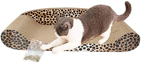 N+um papel de gato de gato de gato de papel de gato endurecido Harden placa de moagem com catnip 19,68 x 9.25