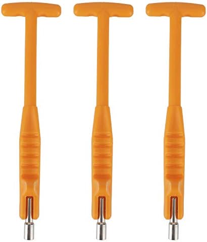 3pcs Válvula de pneu Puller, 7mm/0,3in Ferramenta de reparo de pneus desmontados de tubo universal, Removedor Rápido