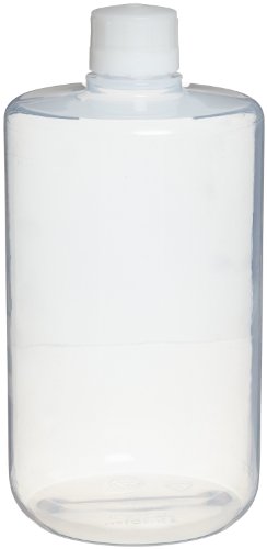 Nalgene 1600-0064 PTFE Bottle, de boca estreita, FEP com Tefzel ETFE, 2000ml