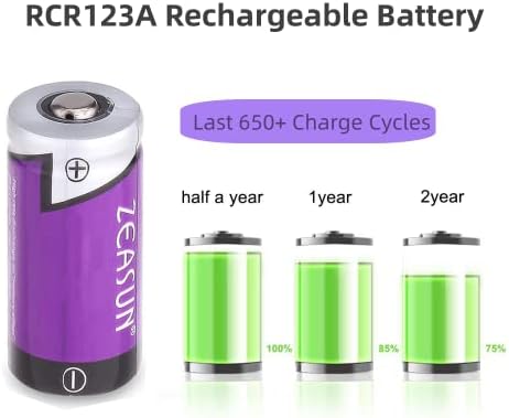 Bateria para Arlo, 12 baterias com câmeras sem fio Arlo trabalha com o Arlo VMS3130 VMC3030 VMK3200 VMS3330 3430 3530 Câmeras