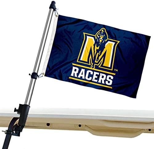 Murray State Racers Boat e Mini Flag and Flag Poster Mount Mount Set