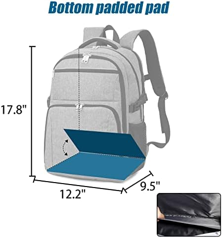 Máquina de viagem de mochila CPAP CPAP Máquina de transportar bolsa de caixa de laptop compatível com mini resmed airsense