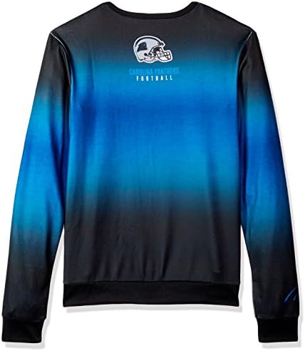 Foco NFL Carolina Panteras Imprimida Gradiente Ugly Sweater, XX Large