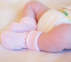 Recém -nascido bebê menino e meias de menina da enfermeira escolha - inclui 6 pares de meias de algodão