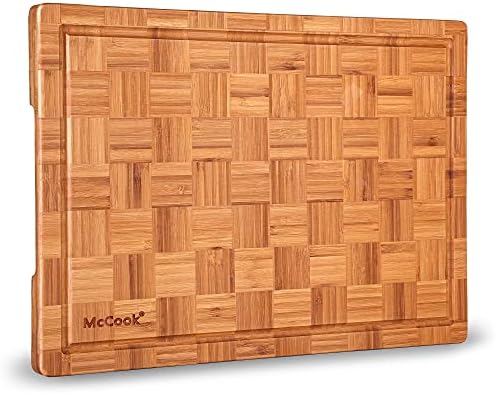 Conjuntos de faca McCook® MC25P + McW12 Bamboo Rutting Board