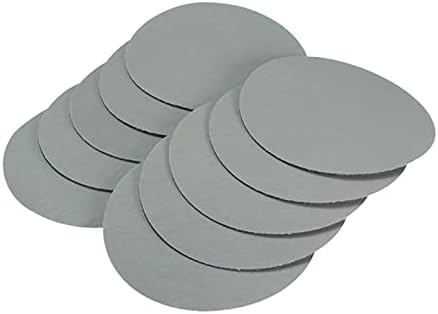 Lixa de polimento de metal de madeira 20pcs 3 polegadas 75mm-80mm Lia redonda de lixa de disco de disco Grit 3000-7000