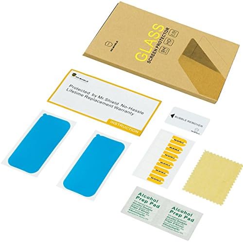 Mr.Shield [3-Pack] projetado para o Samsung Galaxy S10E [Faixa mais curta para a versão de caixa] [Protetor de tela de vidro