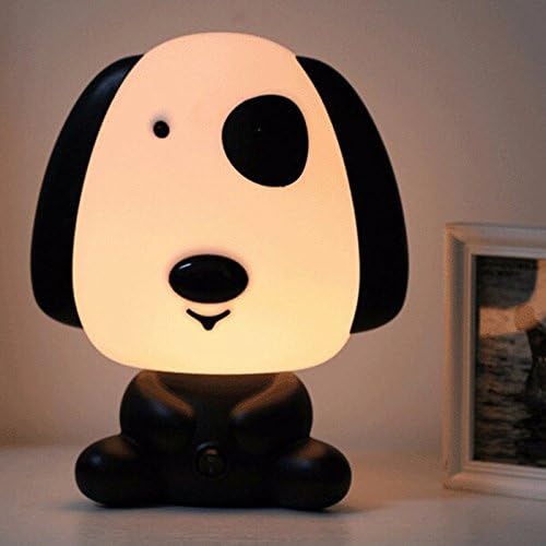 Aoruisier 1pcs quente lâmpada de mesa de panda branca para crianças, luz noturna para baby lâmpada fofa para crianças garotas garotas e berçário