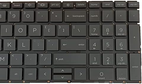 Layout dos EUA para substituição do laptop Tiugochr com teclado de luz de fundo para o HP Elitebook 750 G7 750 G8 755