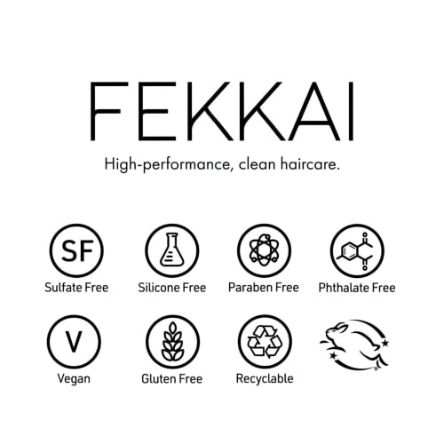 Fekkai Clean Stylers Creme de brilho - 3,4 oz - aumenta a hidratação e o brilho visível - controle de frizz, proteção de calor