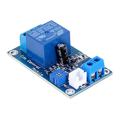 Sensor de fotorresistor, DC 12V LED LED Control Switch Fotoresistor Relay Module Light Detection Sensor