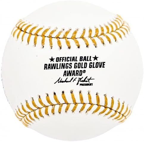 Ichiro Suzuki autografado Official Gold Grove Baseball Seattle Mariners 10x Gold Glove é o estoque de Holo 212158 - luvas