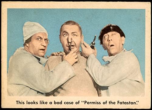 1959 Fleer Three Stooges # 82 Isso parece um caso ruim de VG