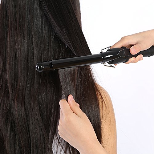 Cerâmica Cabelador de cabelo, 6 tipos forma de tubo grande profundo profissional curling aquecimento de ferro que aquecem os criminos de cabelo Walking Styling Tool com LCD Display