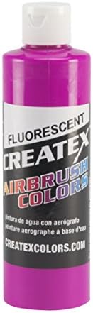Createx Colors Paint para airbrush, 8 oz, magenta fluorescente
