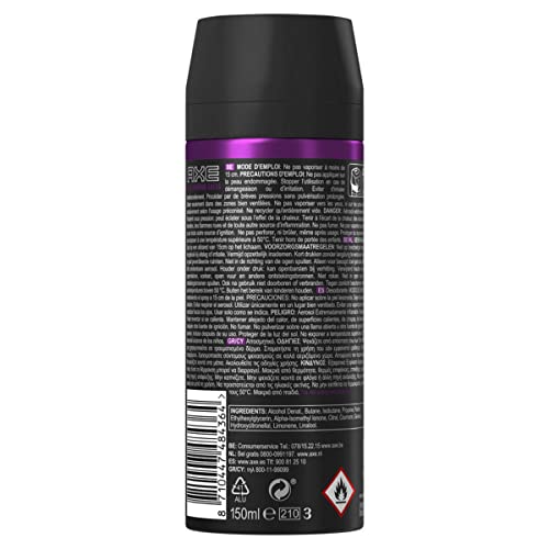 Spray de machado desodorante excitar 150 ml