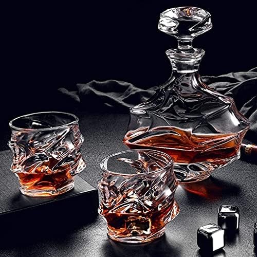 Liquor-Decanters Whisky Decanter de decanter com decantador de vinho Decanter Conjunto