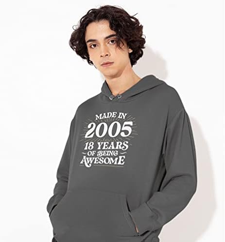 Hoodie de 18 anos feito em 2005-18 anos incríveis anos