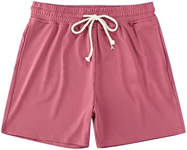 Homens nado troncos curtos, shorts masculinos clássicos casuais fit shorts de praia de verão com cintura elástica e bolsos