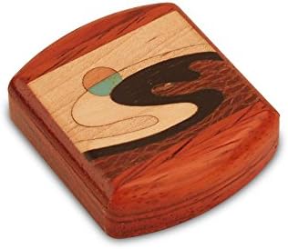 Createls Wave Wave Marquetry Compass Box