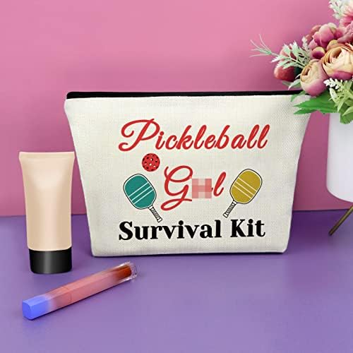 Presentes de pickleball para garotas Pickleball Amante Presente Bolsa de maquiagem Pickleball Gift Pickleball Treinamento Presente