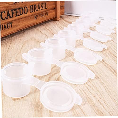 Sewacc 100 pcs recipiente limpo Plastic Storage Pope