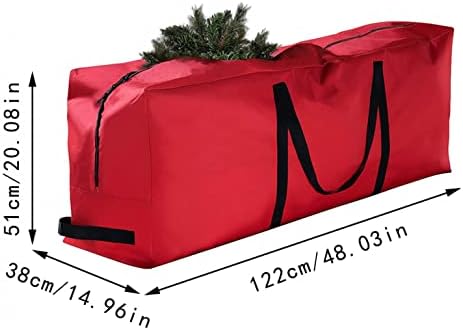 Armazenamento alto, sacolas de árvore de Natal protegidas contra insetos de poeira e umidade de sacos de armazenamento de lona de armazenamento