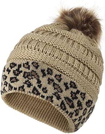 Leopardo lã de inverno malha neutra quente adulto abacaxi externo mantenha chapéus 2021 hat baseball bonés feminino feminino