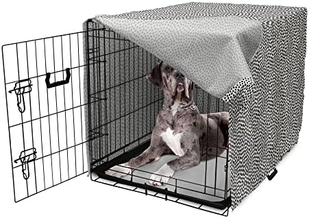 Capa lunarable abstrata de caixas de cães, padrão geométrico de bolinhas Dalmácia Design de pele Dalmácia Ordenar a capa de
