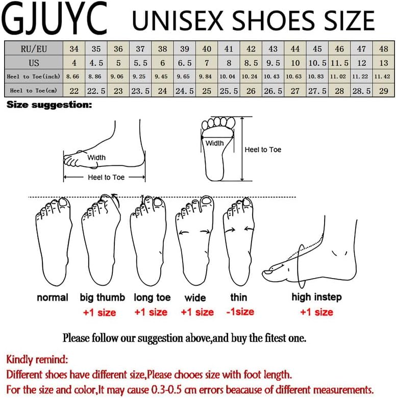 Sapatos de tênis gJuyc para homens que dirigem sapatos de sapatos de moda de moda de moda aérea de moda de moda de