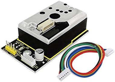 Keyestudio PM2.5 Sensor de poeira PM2.5 Monitor de partículas de ar para Arduino Mega Controller R3 Nano Micro Pro mini