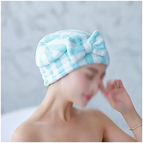 Jahh Bowknot Hair Dry Tootes seco rápido Capace de cabeceira Banta de chuveiro Mulheres Acessórios para banheiros de padrões