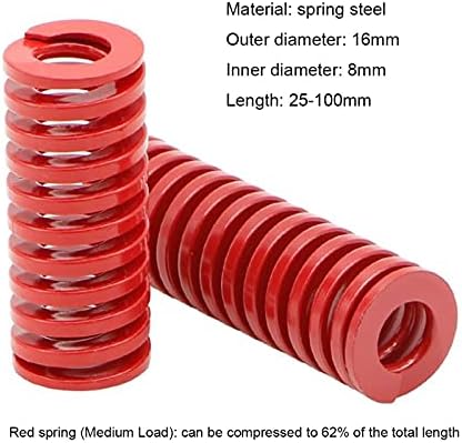 As molas de compressão são adequadas para a maioria dos reparos i vermelho de carga média prensa compressão molde carregado molde