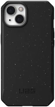 Urban Armour Gear UAG iPhone 13 capa [tela de 6,1 polegadas] Outback- BIO, Black & iPhone 13 [tela de 6,1 polegadas] Premium Double Forforted Shield Plus Screen Protector, Limpo