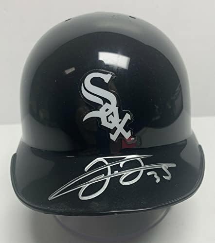 Frank Thomas assinou White Sox Mini-Helmet Tri-Star-Mini capacetes MLB autografados