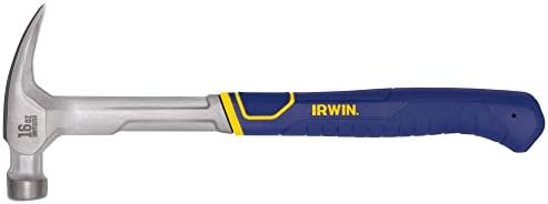 Irwin Hammer, Rip Claw Hammer, Grip Ergonomic texturizado, 16 oz