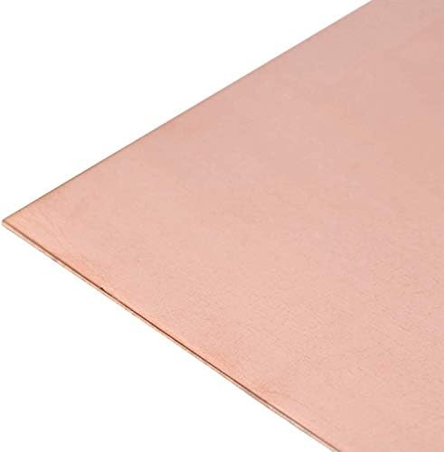 Lovediyxihe Placa de latão Um pedaço de material grande com espessura de 8 mm e tamanho de ordem privada de 18 cm, folha de cobre