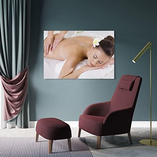 Poster de salão de beleza corporal de beleza massagem integral spa Poster Canvas Pintura Poster de arte de parede para