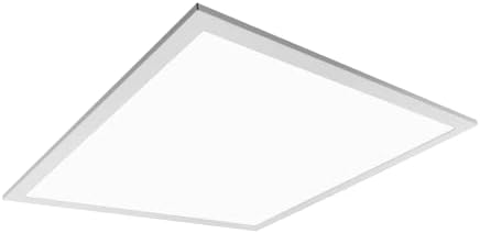 Iluminação nicor tgl122u40-4pk tgl troffer, 2 'x 2', branco