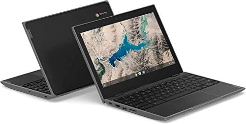 Lenovo Chromebook 11,6 HD Laptop, MediaTek MT8173C Quad -Core - 2,10 GHz - 4 GB de RAM, 32 GB Emmc, Chrome OS, Black