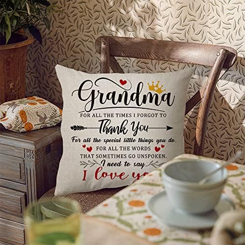 Presentes da avó do hexagrama no dia das mães, jogue o travesseiro 18x18, presentes da Nana, presentes da bisavó, presentes