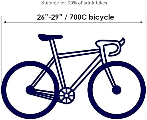 Bicicleta Tampa Proteção Fibra de Estrela Lise 26 -29 700C Campa de bicicleta à prova de poeira Acessórios de bicicleta