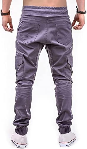 Calça de camuflagem masculina calças de baixo para homens moda lotos de calça de bolso de pocketjeans de ferramentas de ferramentas