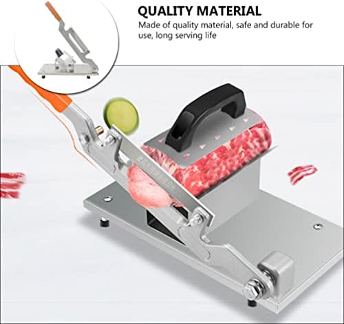 Manual de carne de delicatessen hemoton Manual do fator de carne de aço inoxidável cortador de carne de carne de carneiro