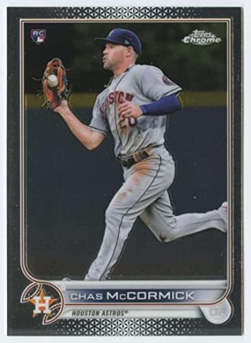 2022 Topps Chrome 43 Chas McCormick RC Rookie Houston Astros MLB Baseball Trading Card