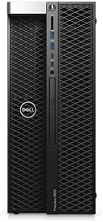 Dell Precision T5820 Desktop da estação de trabalho | Xeon W - 256 GB SSD - 16GB RAM - Quadro P1000 | 8 núcleos a 4,5 GHz