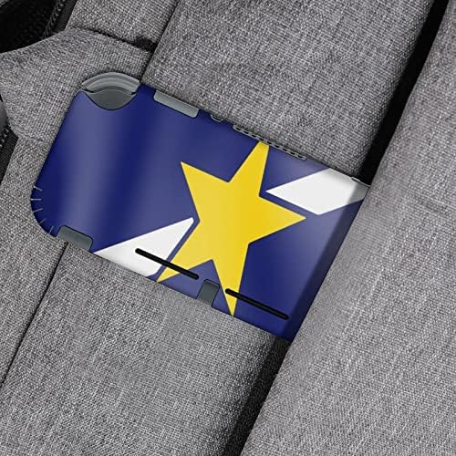 Bandeira de Carmel, EUA Proteção Full Protective Cover Design Wrap Decals Compatível com Switch e Switch Lite