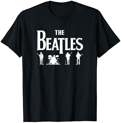 Os Beatles deixaram ser a camiseta de silhuetas leves