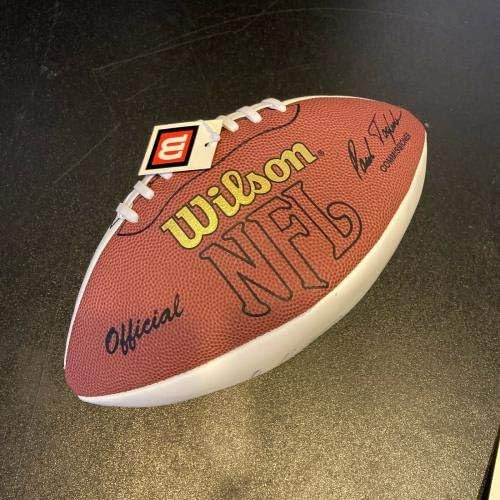 Ahman Green assinou autografado Wilson NFL Football Green Bay Packers JSA COA - Bolsas de futebol autografadas