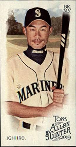 2019 Topps Allen e Ginter mini #60 ichiro Seattle Mariners MLB Baseball Trading Card